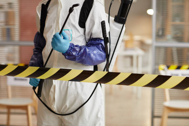 Professional Trauma Scene Cleanup technician working in Albertson, NY